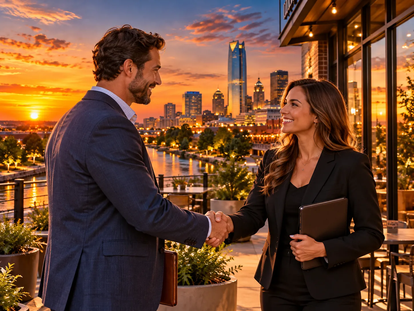 Original editorial illustration for Oklahoma Business