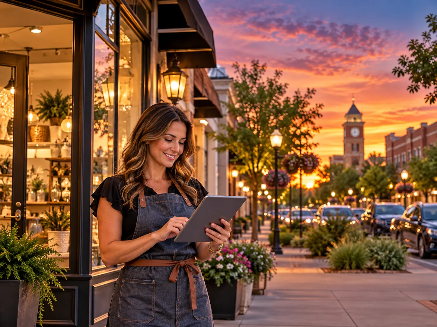 Original editorial illustration for OKC Google Business Profile